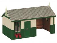 44-1004G BachmannScenecraft Corrugated Platform Shelter